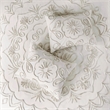 Madison Park Violette 3-Piece Cotton Chenille Comforter Set in Ivory/Taupe