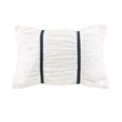 Madison Park Zennia 7-Piece Seersucker Comforter Set with Throw Blanket in Blue