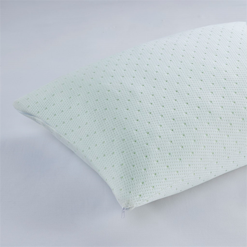 Sleep Philosophy Rayon from Bamboo Shredded Memory Foam Pillow in Ivory