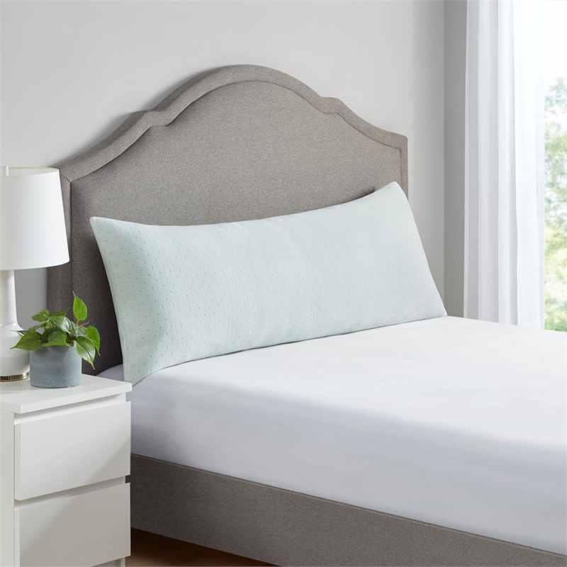 Sleep Philosophy Rayon from Bamboo Shredded Memory Foam Pillow in Ivory