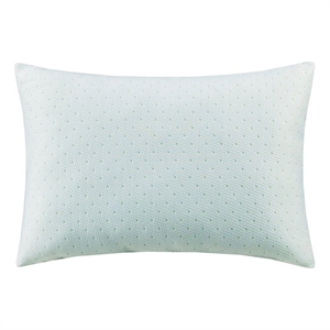 Sleep Philosophy Rayon from Bamboo Shredded Memory Foam Pillow in Ivory