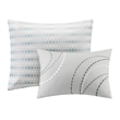 Madison Park Essentials Knowles 7-Piece Cotton Comforter and Sheet Set in Aqua