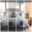 Madison Park Essentials Knowles 9-Piece Cotton Comforter and Sheet Set in Gray
