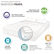 Madison Park Violette 3-Piece Tufted Cotton Chenille Coverlet Set in Ivory/Taupe
