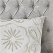 Madison Park Violette 3-Piece Tufted Cotton Chenille Coverlet Set in Ivory/Taupe