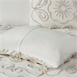 Madison Park Violette 3-Piece Tufted Cotton Chenille Coverlet Set in Ivory/Taupe