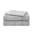 Madison Park Essentials Saben 8-Piece Quilt Set with Cotton Bed Sheets - Aqua