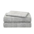 Madison Park Essentials Saben 8-Piece Quilt Set w/ Cotton Bed Sheets in Aqua