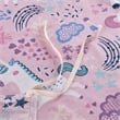 Urban Habitat Lola Unicorn Contemporary Cotton Duvet Cover Set in Pink
