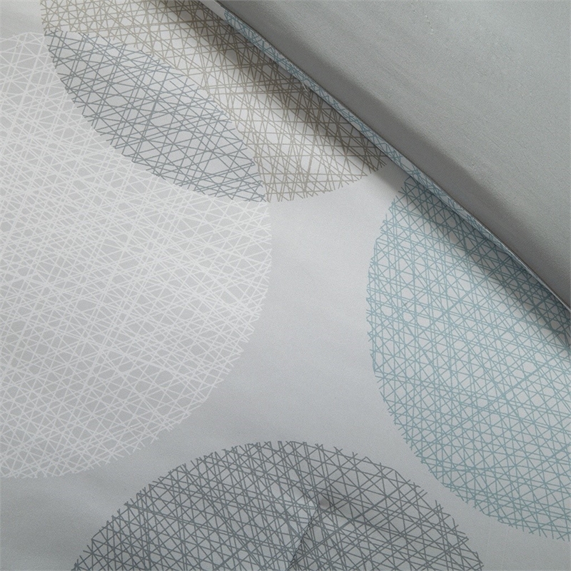 Madison Park Essentials Knowles 9-Piece Cotton Comforter and Sheet Set in Aqua
