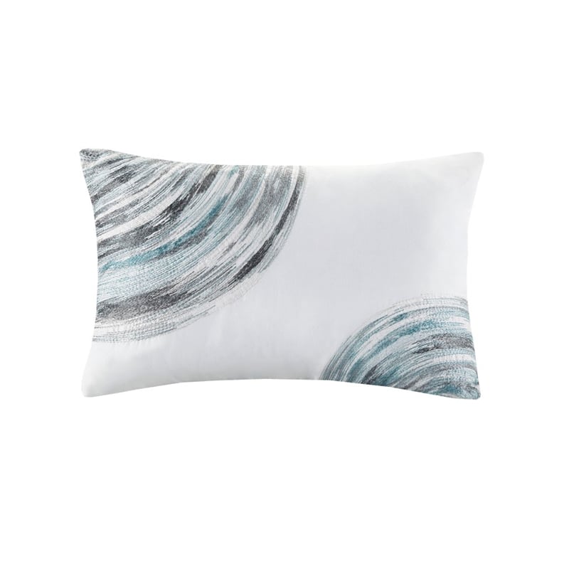 Madison Park Essentials Saben 8-Piece Quilt Set with Cotton Bed Sheets in Aqua