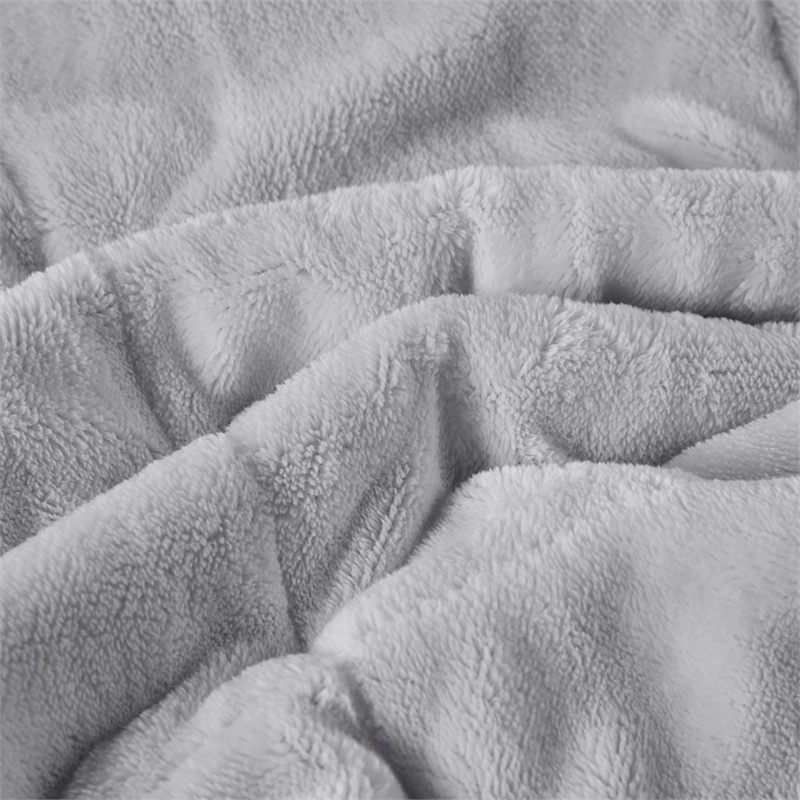 Madison Park Coleman HeiQ Smart Temperature Down Alternative Blanket - Gray