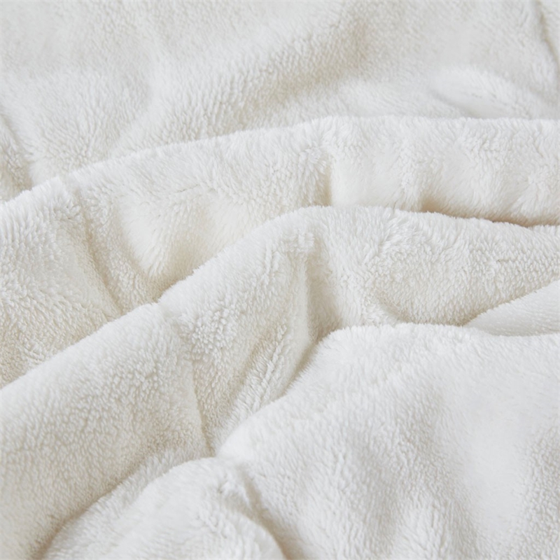 Madison Park Coleman HeiQ Smart Temperature Down Alternative Blanket in Ivory