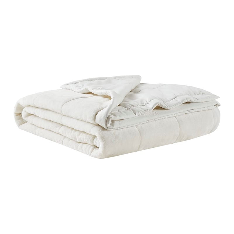 Madison Park Coleman HeiQ Smart Temperature Down Alternative Blanket in Ivory