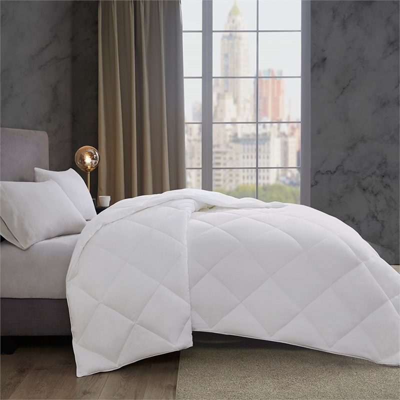 Sleep Philosophy Maximum Warmth Cotton Down Alternative Comforter - White