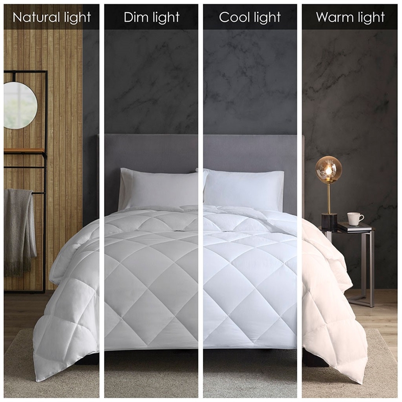 Sleep Philosophy Maximum Warmth Cotton Down Alternative Comforter - White
