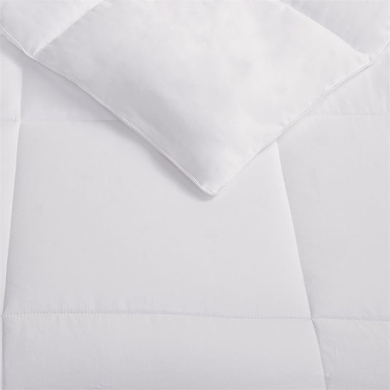 Sleep Philosophy Year Round Warmth Cotton Down Alternative Comforter in White