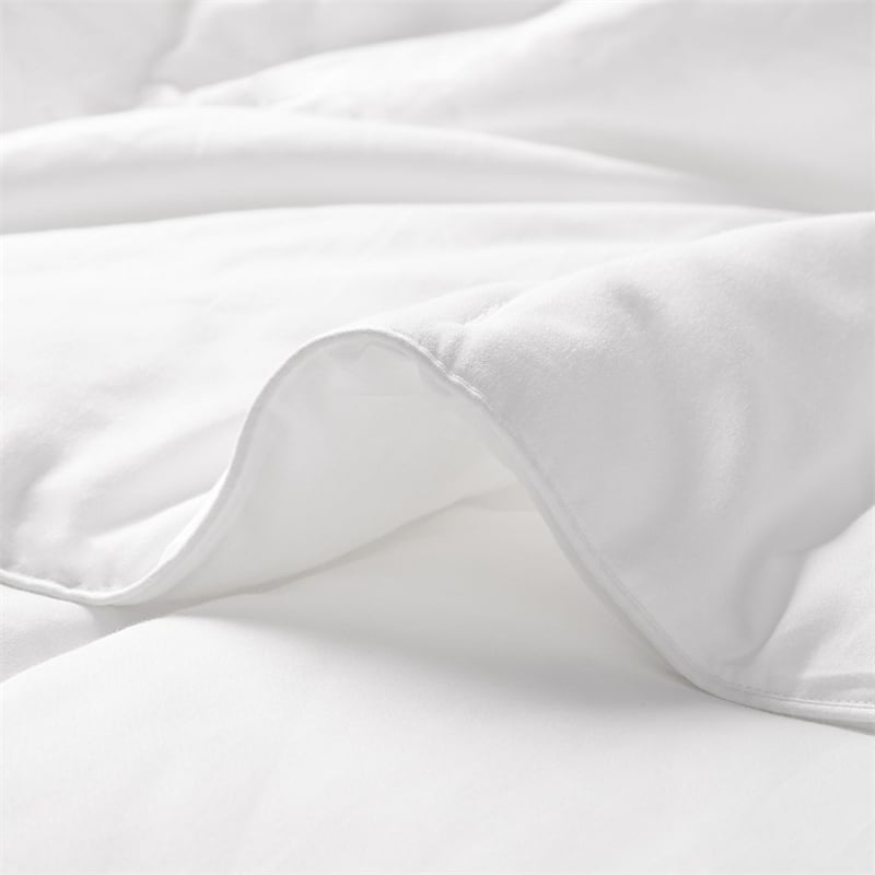 Sleep Philosophy Year Round Warmth Cotton Down Alternative Comforter in White