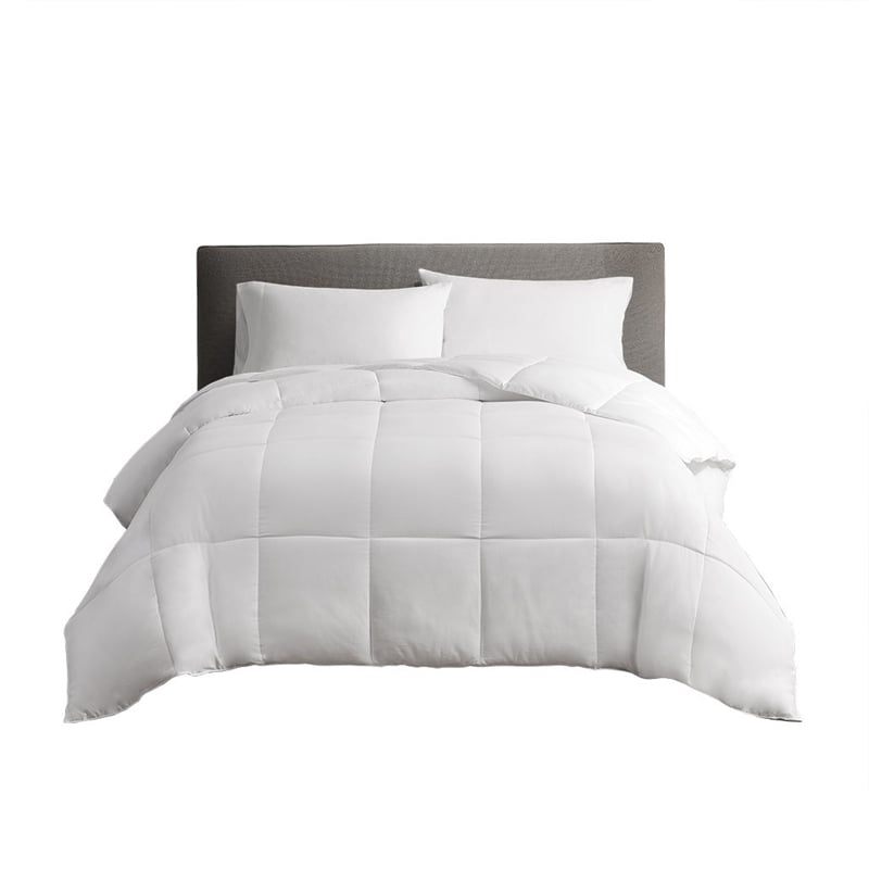 Sleep Philosophy Year Round Warmth Cotton Down Alternative Comforter in White