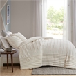 Urban Habitat Mercer 3 Piece Cotton Comforter Set in Ivory King/Cal King