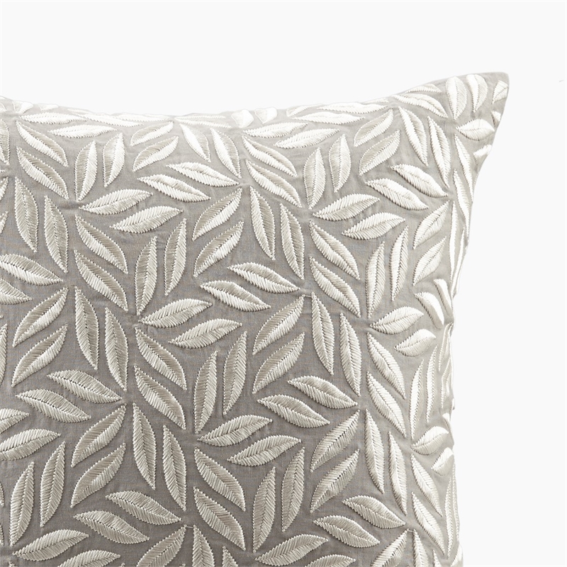 Croscill Home Melodia Square Decor Pillow in Grey 20x20