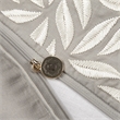 Croscill Home Melodia Square Decor Pillow in Grey 20x20