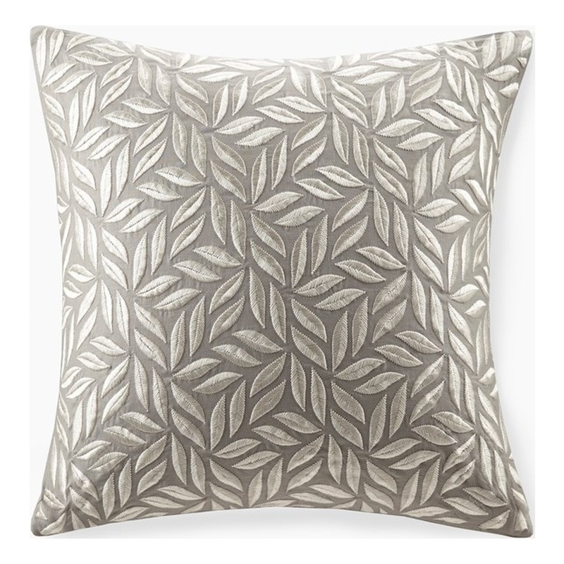Croscill Home Melodia Square Decor Pillow in Grey 20x20