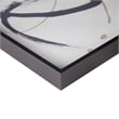 Madison Park Abstract Ambit Contrast Black Framed Graphic Wall Art in Black