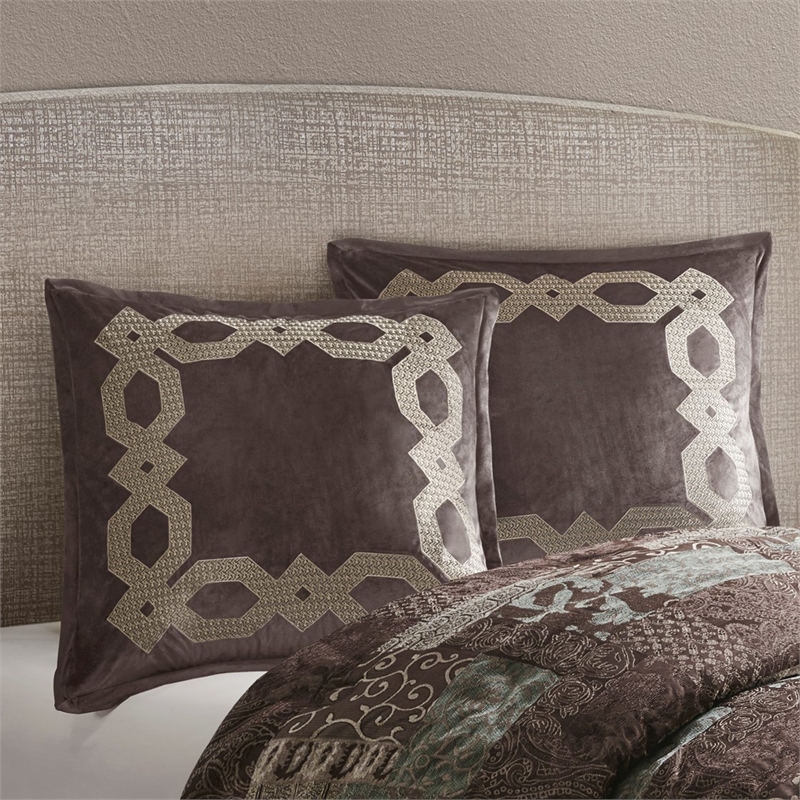Croscill Classics Clermont European Pillow Sham in Brown 26x26