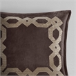 Croscill Classics Clermont European Pillow Sham in Brown 26x26