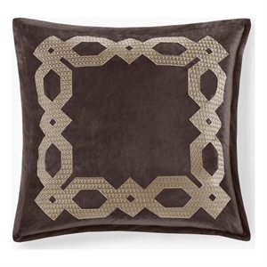 Croscill Classics Clermont European Pillow Sham in Brown 26x26&quot