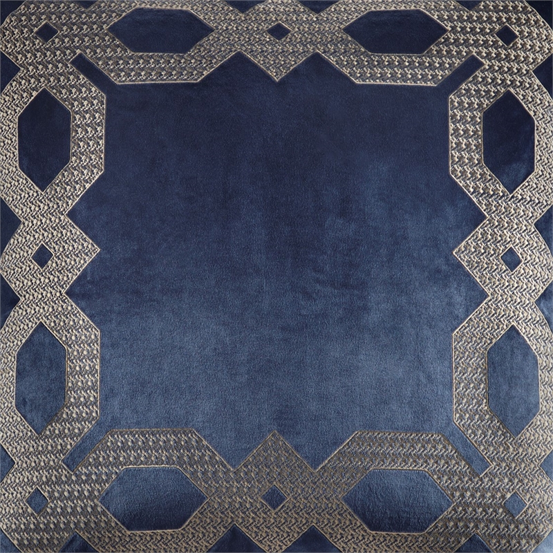 Croscill Classics Clermont European Pillow Sham in Navy 26x26