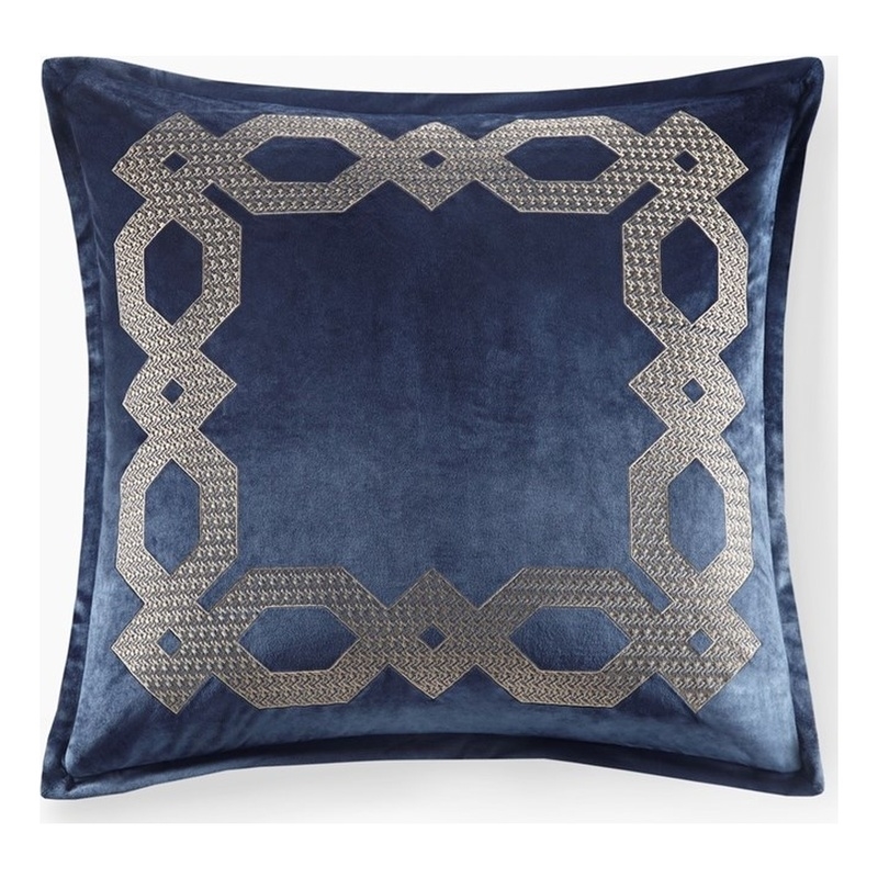 Croscill Classics Clermont European Pillow Sham in Navy 26x26