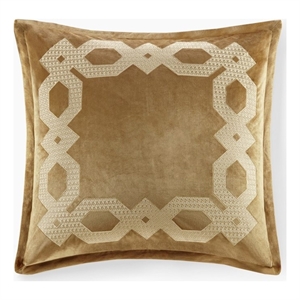Croscill Classics Clermont European Pillow Sham in Gold 26x26&quot