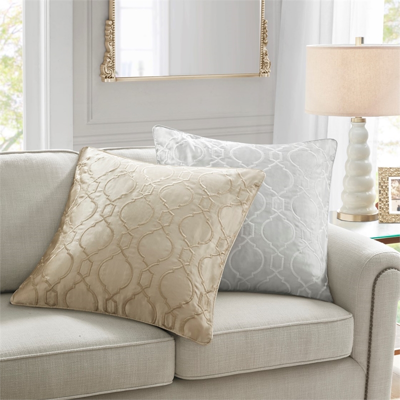 Croscill Classics Montague European Pillow Sham in Silver 26x26
