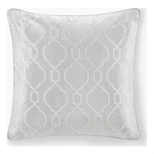 Croscill Classics Montague European Pillow Sham in Silver 26x26&quot