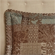 Croscill Classics Galleria 4 Piece Brown Comforter Set in Brown King
