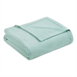 Madison Park Liquid Cotton Blanket in Seafoam Full/Queen
