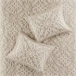 Madison Park 3 piece Tufted Cotton  bedspread  set in Taupe King/Cal King