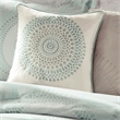 Madison Park Baxter 7 Piece Comforter Set in Mint Cal King
