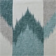 INK+IVY Alpine Cotton Printed Shower Curtain in Aqua 72x72