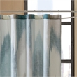 INK+IVY Alpine Cotton Printed Shower Curtain in Aqua 72x72