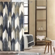 INK+IVY Alpine Cotton Printed Shower Curtain in Navy 72x72