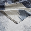 INK+IVY Alpine Cotton Printed Shower Curtain in Navy 72x72