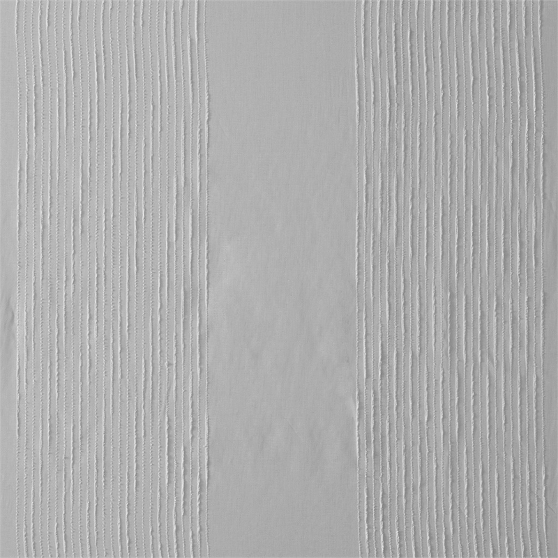 Madison Park Anna Sheer Shower Curtain in Grey 72x72