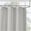 Madison Park Anna Sheer Shower Curtain in Grey 72x72