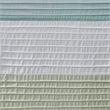 Madison Park Amherst Faux Silk Shower Curtain in Green 72x72