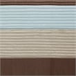 Madison Park Amherst Faux Silk Shower Curtain in Blue 72x72