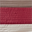 Madison Park Amherst Faux Silk Shower Curtain in Red 72x72
