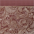 Madison Park Aubrey Jacquard Shower Curtain in Burgundy 72x72